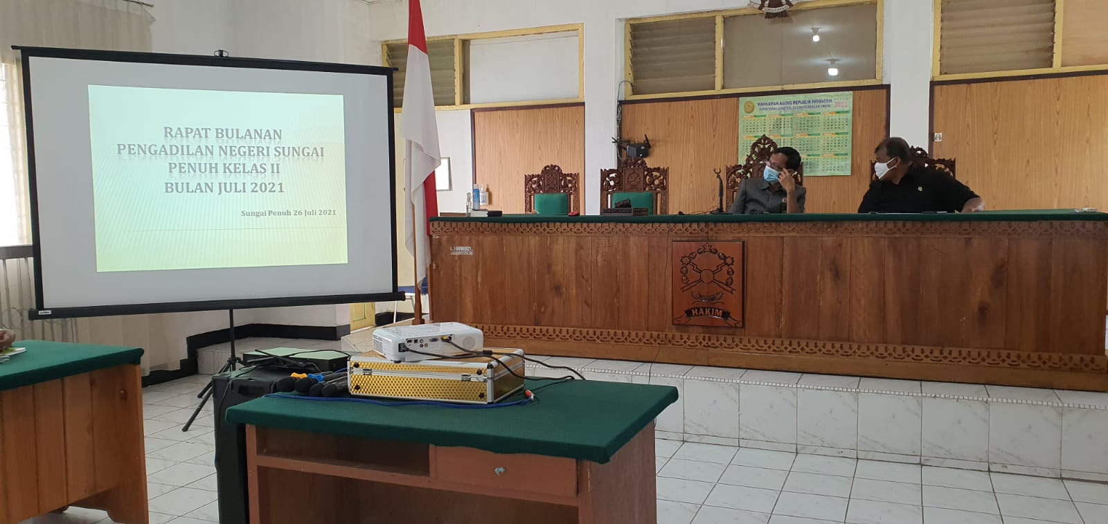 Rapat Rutin Bulanan Bulan Juli 